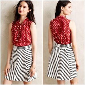 Anthropologie Tabitha Gatto Dress Rare Vintage Inspired Cat dress